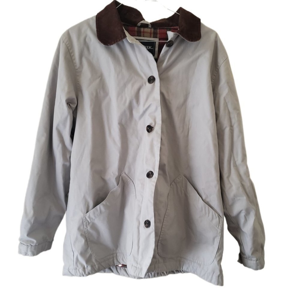 Women's Gray Barn Coat Jacket